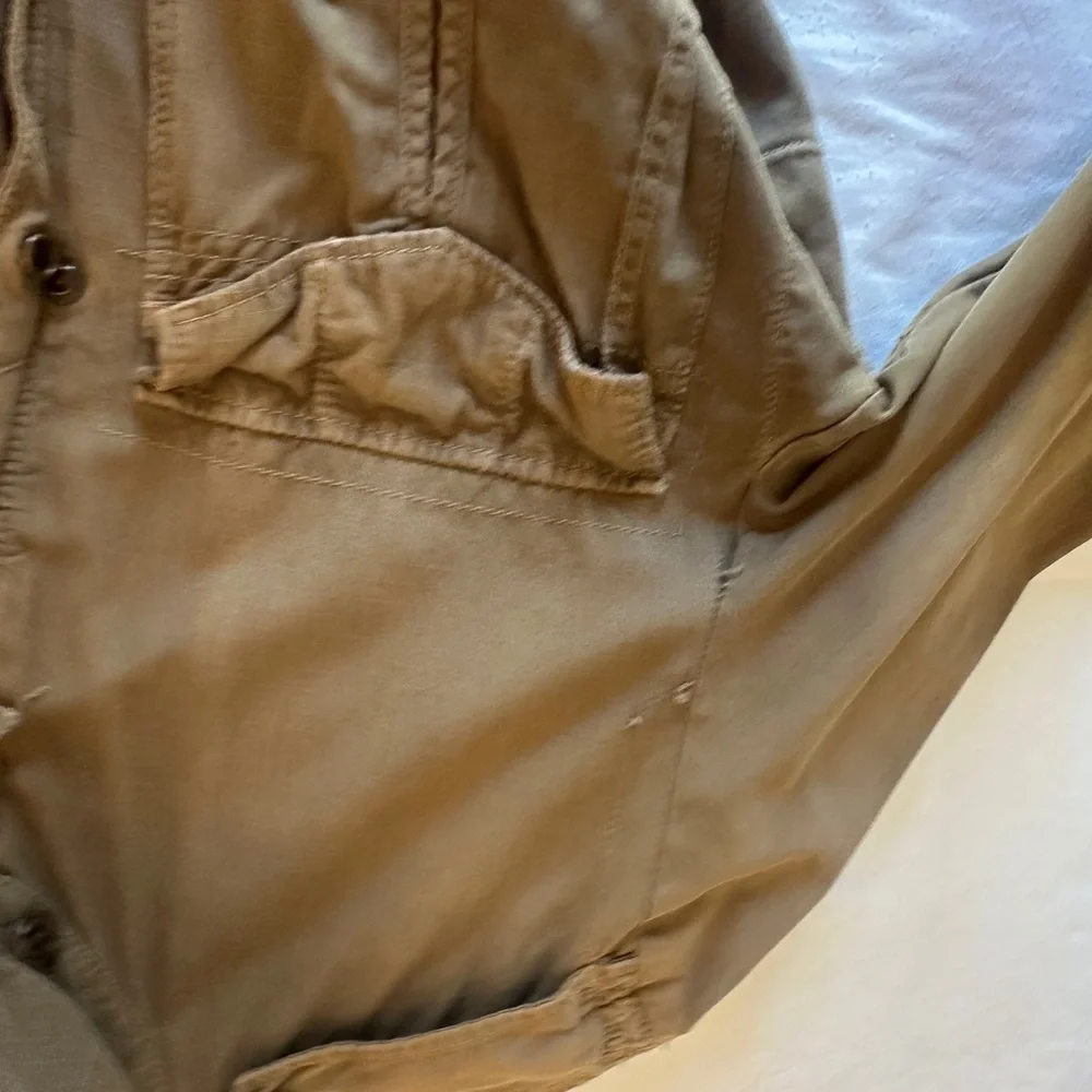 J. Crew Women's cotton green Utility Jacket